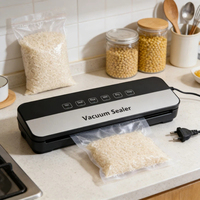 Scelleuse alimentaire portative électrique, machine d'emballage écologique, équipement de scellage de seconde génération pour la conservation des aliments frais
