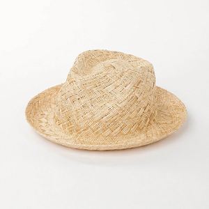 Nouvelle Collection Printemps-Été : Chapeau Fedora Décontracté à Bord Court, Tressé à la Main en Paille de Sisal de Luxe, Chapeau de Soleil Jazz pour l'Extérieur - Product Image 1