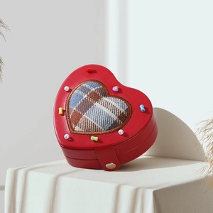 Love Ring Gift <b>Box</b> Unique Love Heart Shape Automatic Proposal Luxury Jewelry Ring <b>Box</b> Proposal Valentine's Day Gift - Product Image 6