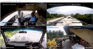 กล้องติดรถยนต์ GPS 3G 4G WiFi พร้อมระบบ ADAS DMS บันทึกภาพ 4 ช่อง 8 ช่อง รองรับ <span class=keywords><strong>SD</strong></span> การ์ด  <span class=keywords><strong>MDVR</strong></span> แบบพกพา - Product Image 6