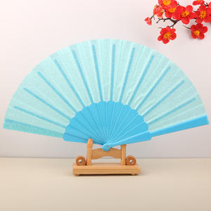 Ventiladores <span class=keywords><strong>de</strong></span> Mano Plegables <span class=keywords><strong>de</strong></span> Bambú Portátiles con Colores Mezclados, Impresión Personalizada, Venta al por Mayor, Promoción <span class=keywords><strong>de</strong></span> Verano - Product Image 1