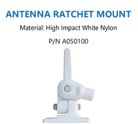 Support d'antenne à cliquet en nylon blanc haute résistance FOYO, accessoire marin pour bateau, directement de l'usine