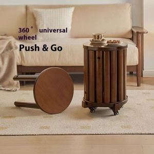 Modern Simple New Chinese Style Solid Wood <strong>Stool</strong> Stackable Combination <strong>Dining</strong> <strong>Table</strong> <strong>Stool</strong> for Household Living Room Ottomans - Product Image 4