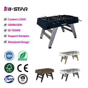 <span class=keywords><strong>Table</strong></span> de baby-foot en MDF PVC 5 pieds, <span class=keywords><strong>table</strong></span> de baby-foot professionnelle, panneau de <span class=keywords><strong>but</strong></span> de 15 mm d'épaisseur, vente en gros de <span class=keywords><strong>table</strong></span> de baby-foot de football - Product Image 1