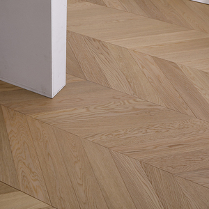 Suelo de Parqué Chevron de <span class=keywords><strong>Roble</strong></span> <span class=keywords><strong>Blanco</strong></span> Ecológico Pretratado OEM/ODM - Product Image 6