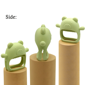 Stérilisateur facile à nettoyer, anneau de dentition pour bébé sûr, anti-étouffement, texture douce, anneau à mâcher pour nouveau-né, soulagement et <span class=keywords><strong>massage</strong></span> des gencives - Product Image 1