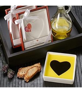 4 packs d'accessoires de cuisine carrés blancs en céramique pour l'huile d'olive et le vinaigre pour la maison et le restaurant - Product Image 4