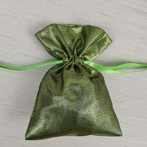 Clear Window Organza Covers Jute Wine Bottle Water <strong>Sack</strong> Burlap <strong>Christmas</strong> Party <strong>Hessian</strong> Bag Jut Bag Hemp Drawstring Natural Satin - Product Image 2