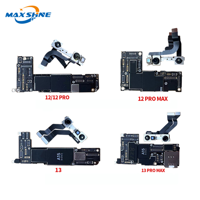 Oricolor Unlocked Mobile Phone Cell Phone Motherboard for Iphone 11 12 13 14 15  Unlocked Logic Board