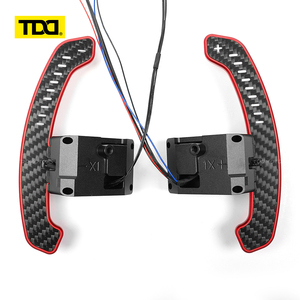 Palancas de cambio magnéticas de fibra de carbono TDD LED para Hyundai N GT i30N Kona N Elantra N Veloster N, palancas de cambio para volante. - Product Image 1