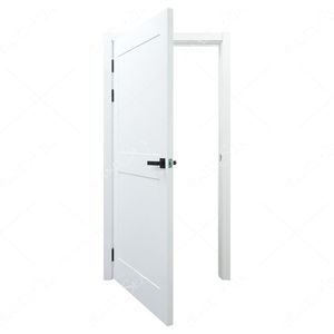 <span class=keywords><strong>Porte</strong></span> <span class=keywords><strong>intérieure</strong></span> contemporaine américaine en placage de bois blanc avec finition imperméable, portes intérieures en bois pour maison - Product Image 2