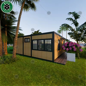 Casa Contenedor Prefabricada Expandible y Plegable de 40 pies, Tipo High Cube, Villa Contenedor Expandible de Acero de 40 pies - Product Image 4