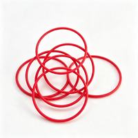 Joint torique en caoutchouc rouge de marque Lead, moulé sur mesure, étanche et résistant à la chaleur, modèle Lead-3453 pour usage industriel