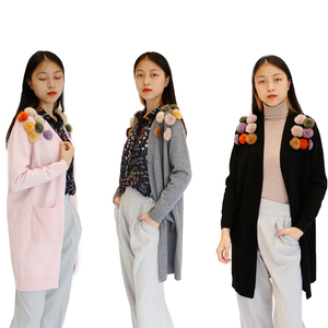 Vendita calda <span class=keywords><strong>cardigan</strong></span> in maglia di qualità affidabile a <span class=keywords><strong>lungo</strong></span> confortevole per le donne Chunky - Product Image 1