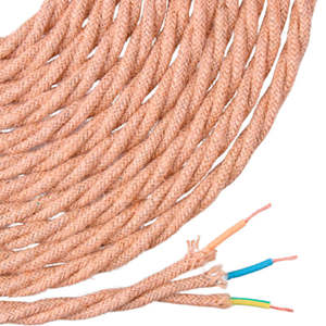 Cavo di Corda in Juta Tessuto e Intrecciato 3x0,75mm 25M per Metro [E3-11977] - Product Image 1