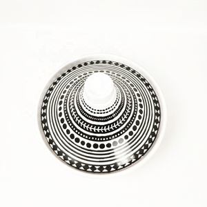 ที่กำหนดเองสีดำรูปลอกเซรามิกดินเผาแฮนด์เมดโมร็อกโก Tagine - Product Image 6