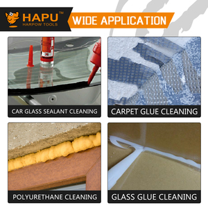 Herramienta oscilante, raspador, hoja oscilante para eliminar el pegamento adhesivo de calafateo, sellador de pintura, esmalte de espuma para limpieza de eliminación - Product Image 6