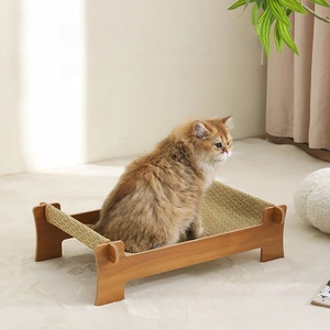 Mur d'escalade mural moderne et luxueux pour chats, avec griffoirs en sisal et maisonnette <span class=keywords><strong>à</strong></span> griffer – Vente en gros - Product Image 4