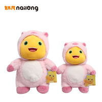 Boneka Plush Milk Dragon Genuine Expression Bag, Mainan Boneka Baru, Dapat Diganti Pakaian, Wajah Hitam, Bahan Poliester, Ukuran 31-50cm