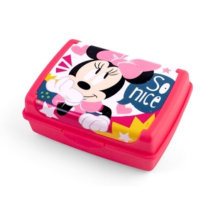 Porta pranzo in polipropilene con icona di Minnie per bambini, con design di Minnie Mouse - Product Image 1