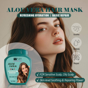 <span class=keywords><strong>Mascarilla</strong></span> Capilar de <span class=keywords><strong>Aloe</strong></span> <span class=keywords><strong>Vera</strong></span> 1000g Contiene Aminoácidos Naturales para Suavizar y Mejorar el Cabello Encrespado, Apta para Uso Diario, Calidad Premium - Product Image 3