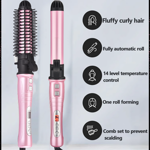 Rizador de Pelo Automático Bidireccional de Cerámica, Calentamiento Rápido PTC, Herramienta 2 en 1 para Rizar y Alisar el Cabello - Product Image 5