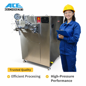 Factory Small Diary Milk Homogenizing <b>Machine</b> Industrial Scale High Pressure Homogenizer - Product Image 2