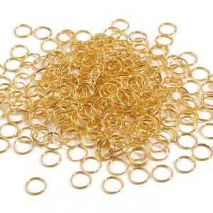 1000 adet 6 8 10mm Metal çift döngüler açık Jump yüzükler bölünmüş halka bağlayıcı takı yapımı için bulgular DIY bilezik küpe - Product Image 5