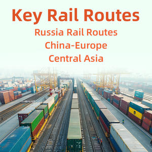 LCL Express Agente de Envío puerta a puerta China a Europa Rusia Transporte de carga ferroviario internacional Servicios de envío DDP - Product Image 3