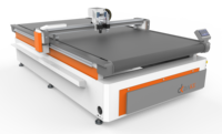 Machine de découpe automatique de tissus monocouche CNC avec moteur servo importé pour la découpe de semelles de chaussures, de pochoirs et de t-shirts 22 mm