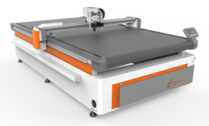 Máquina de Corte CNC Automática para Tecidos de Camada Única com Motor Servo Importado para Corte de Estêncil de Sola de Sapato e Camisetas 22mm - Product Image 2