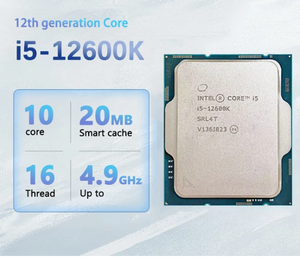 ใหม่ถาดซีพียู12th I5 12600K ถาด I5 12600KF 12400 12400F 12490F เดสก์ท็อปตัวประมวลผลใหม่ชิปซีพียู LGA1700 - Product Image 2