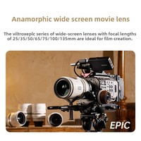 Objectif de cinéma manuel anamorphique grand angle plein format EPIC Series 25/35/50/65/75/135mm 1.33X