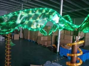 Kỳ nghỉ ngoài trời trong nhà 7ft nhiệt đới thắp sáng cây ba chiều ánh sáng dây dẫn cây cọ cho sân vườn trang trí - Product Image 6