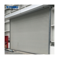 Volet roulant pour garage, acier, bon marché, self-storage, extérieur, manuel, coupe-feu, sécurité