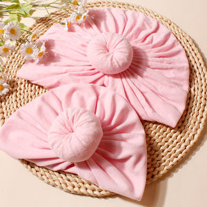 2 adet yeni avrupa ve amerikan Donut kemiksiz şapka sıcak ebeveyn-çocuk kaput anne ve bebek için çocuk şapkası - Product Image 1