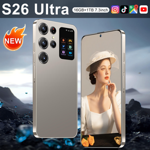 Excellent Rapport <span class=keywords><strong>Qualité</strong></span>-Prix S26 Ultra Smartphone Android 15 5G LTE <span class=keywords><strong>avec</strong></span> Batterie 8000 mAh, Mémoire 16 Go + 1 To, Processeur Dual Core, Écran HD 108 MP - Product Image 4