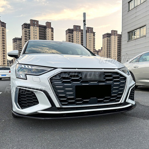 สปลิตเตอร์กันชนหน้า ดิฟฟิวเซอร์กันชนหน้า ฝาครอบป้องกันสำหรับ Audi A3 8Y S3 2021+ อุปกรณ์ตกแต่งรถยนต์ - Product Image 5