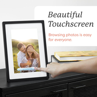 Bingkai gambar Digital dengan WiFi layar sentuh, bingkai foto Digital dengan pengaturan mudah dan bingkai foto Digital 10.1 inci untuk orang tua