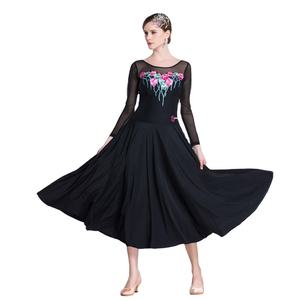 Vestido <span class=keywords><strong>de</strong></span> baile <span class=keywords><strong>de</strong></span> salón redondo <span class=keywords><strong>para</strong></span> <span class=keywords><strong>mujer</strong></span>, M-18247 <span class=keywords><strong>de</strong></span> gama alta, disfraz <span class=keywords><strong>de</strong></span> salsa y samba, <span class=keywords><strong>para</strong></span> práctica <span class=keywords><strong>de</strong></span> tango - Product Image 1