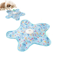 Tapis de jeu interactif pour chat avec souris cachée, démarrage à un bouton, jouet de chasse pour le divertissement des chats domestiques de tous âges - Vente en gros