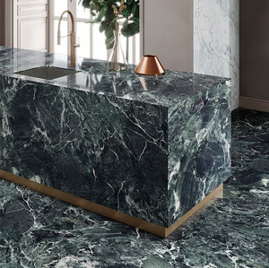 Meuble sous-vasque de salle de bain en marbre <span class=keywords><strong>vert</strong></span> Refine Stone Italian Verde Alpi - Product Image 4