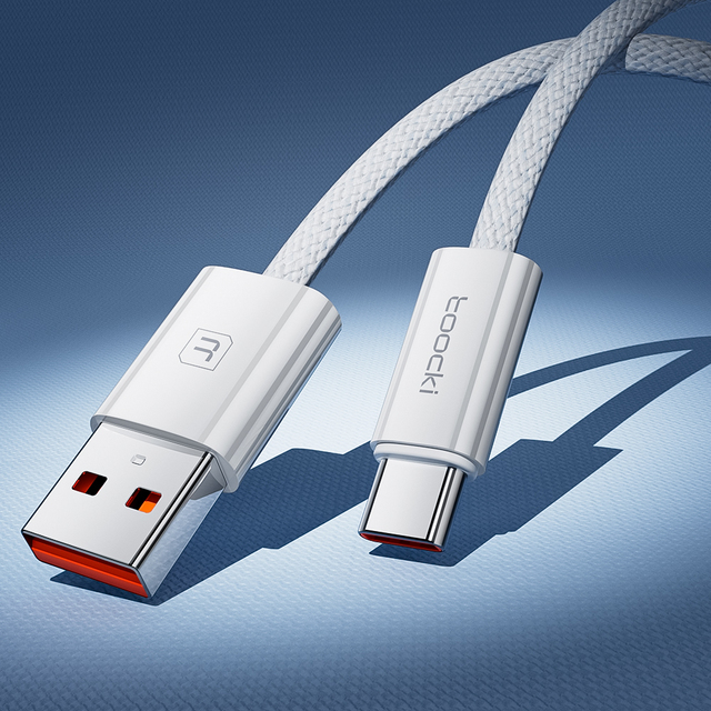 Toocki Stable 6A Fast-Charge Cable Quick Charge Android Mobile Phone Data Cable USB Charging Cable for Fast Charging for Work