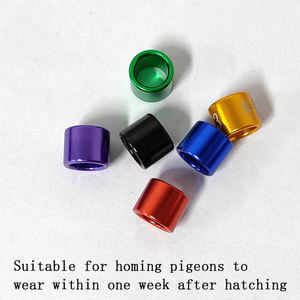 Bagues de pied pour oiseaux en aluminium bicolore <span class=keywords><strong>Oiseau</strong></span> Double Couleur, bagues pour faucons, bagues pour oiseaux (Anellini Per Uccelli) - Product Image 4