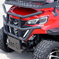 Voiturette de golf électrique 4 places 4x4 tout-terrain avec châssis en aluminium, batterie lithium longue portée et accessoires personnalisés - Mountain Dot