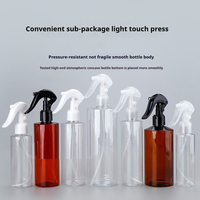 Botella de Spray de Plástico Transparente Personalizada de PET de 60 ml, 100 ml, 250 ml, 320 ml para Agua, Líquidos, Cosméticos, con Pulverizador