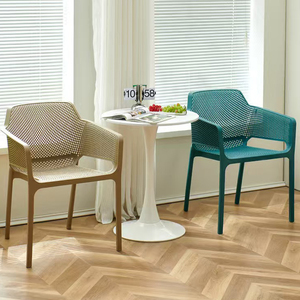 Sedie in Plastica PP <span class=keywords><strong>Modena</strong></span> per Esterni, Impilabili, per Ristoranti e Tavoli da Pranzo all'Aperto - Product Image 1