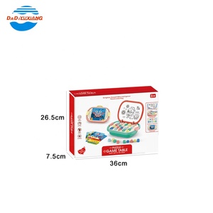 Set Gioco Educativo 3 in 1 <span class=keywords><strong>per</strong></span> Bambini: Lavagna da Disegno, Tavoletta Scrittura e Gioco da Tavolo Colorato, in Plastica ABS Rotonda Multifunzionale - Product Image 6
