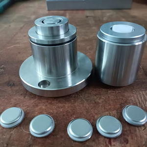 Nhỏ thủy lực Hướng dẫn sử dụng crxx đồng xu di động Uốn Tóc bồng Máy phòng thí nghiệm Mini Lithium nút pin niêm phong crimper - Product Image 5