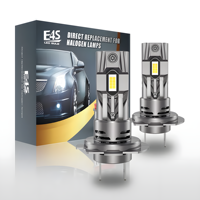 CAR-REFINE 40w 12V 5400LM 6500K H7 Led Lumière H1 H3 H7 H8 H9 H11 H4 Led Phare Ampoule Lampe 1 :1 Lampe Halogène Canbus